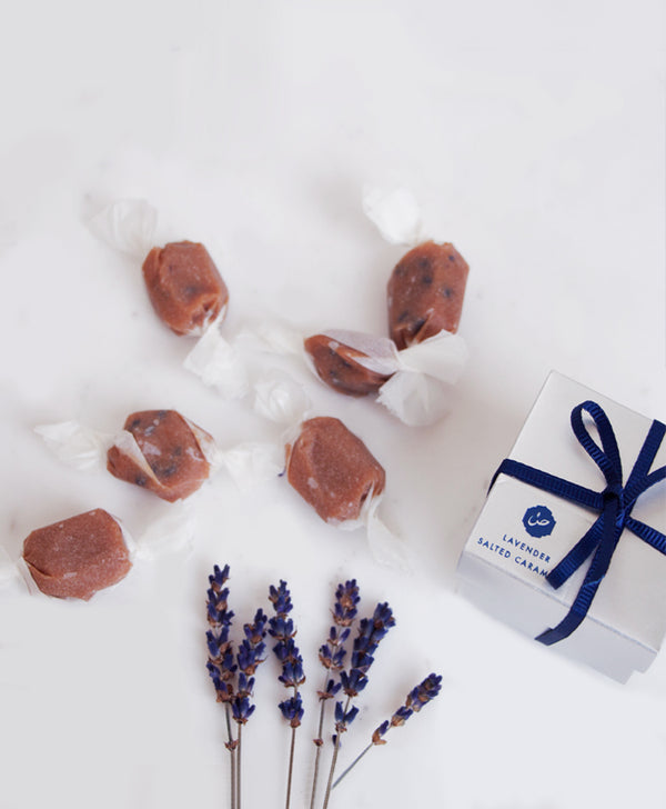 Lavender Salted Caramels Box